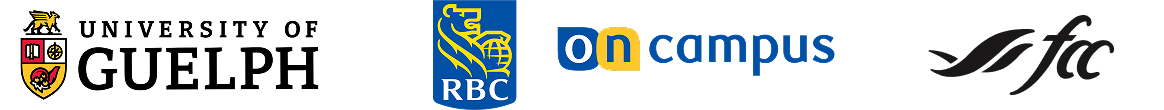 University of Guelph, RBC On Campus, Farm Credit Canada (FCC) logo