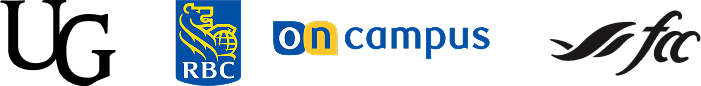 University of Guelph, RBC On Campus, Farm Credit Canada (FCC) logo